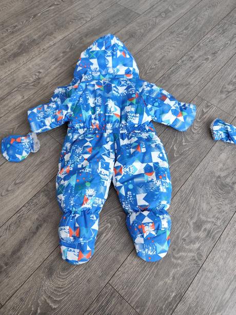 Kombinéza zimná pre chlapca 6- 12 mesiacov, 74