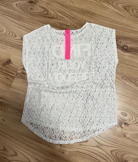 Čipkované tričko, terranova,s