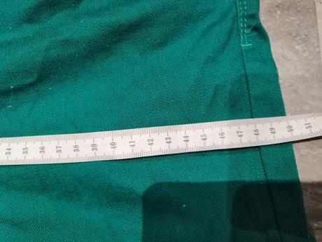 Džínsy janinadenim v38l32 malachitovozelená,elast, 38