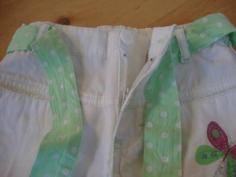 3/4-vé letné nohavice - super stav, pumpkin patch,98