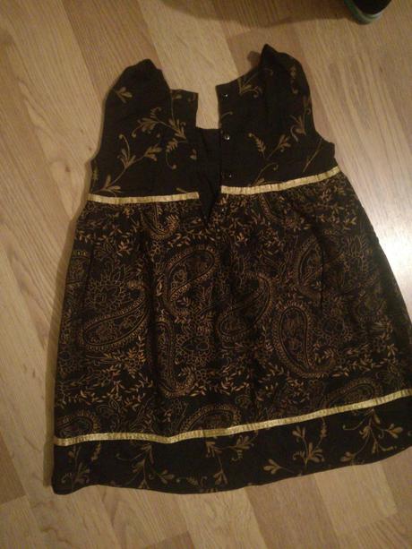 Cierno-zlate saty, petit lulu,110