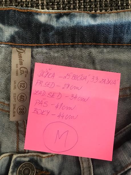 Denim&co. šortky, denim co,m