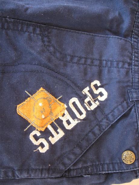 Chlapčenské nohavice na traky, 86