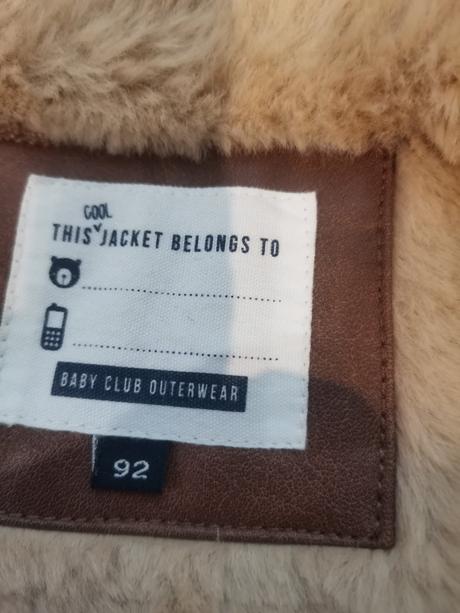 Zimná bunda v. 92, baby club,92
