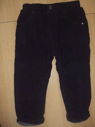 Kordové nohavice s bavlnenou podšívkou, f&f,86