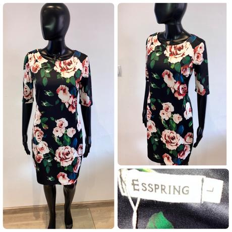 Dámske šaty kvetinové (l), l