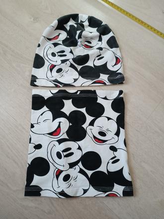 Nákrčník a čiapka mickey, 116
