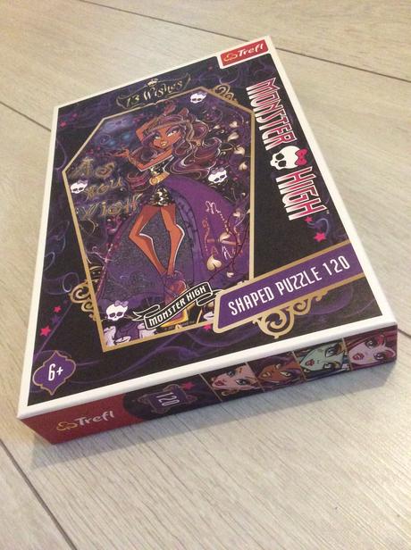 Puzzle monster high + darček,
