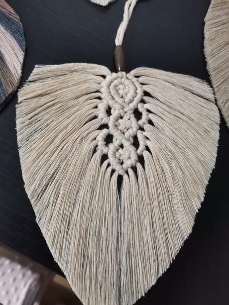 Macrame dekorácia, 