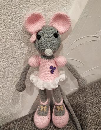 Hačkované hračky handmade.,