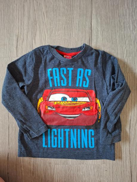Modro-šedé tričko cars, 98