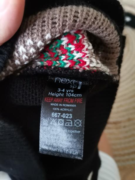 Sveter - vianočný motív, next,104