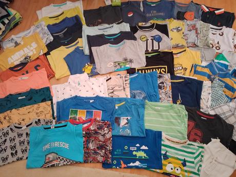 Balík tričiek 110/116, 104–116