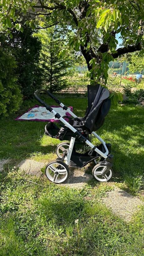 Dvojkombinácia kočíku zn. nico bebetto - limitovan, bebetto,bebetto nico