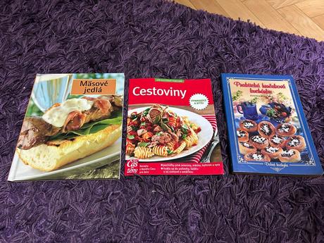 Sada 3 kuchárskych knižiek, 
