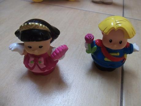 Princezna a princ - fisher price, 