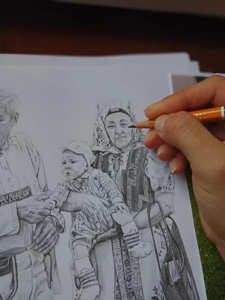 Kreslené portréty, 