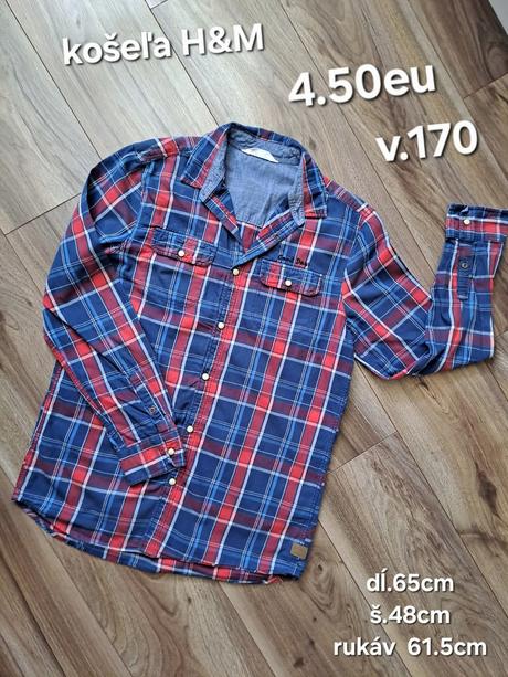 Košeľa h&m, h&m,170