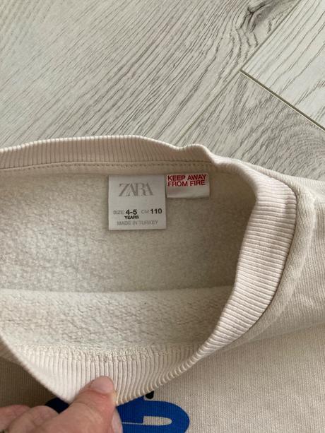 Biela zara psík mikinka, zara,110