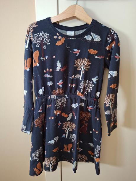 Obrázkové šaty, lindex,110