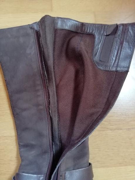 Kožené čižmy ecco 36, ecco,36