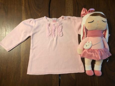 Ružový svetrík / tunika, dopodopo,74