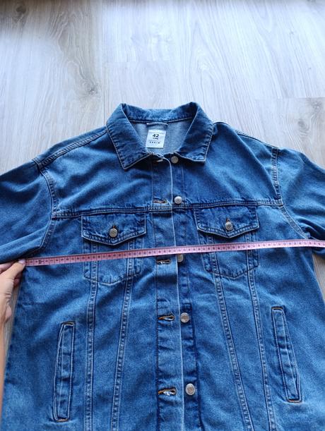 Dámska riflová bunda oversize, sinsay,42