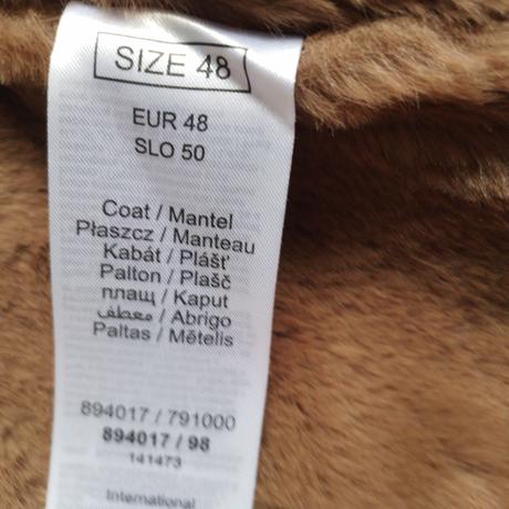 Kožušinový kabát, orsay,48