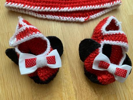 Minnie mouse hackovany set, 80