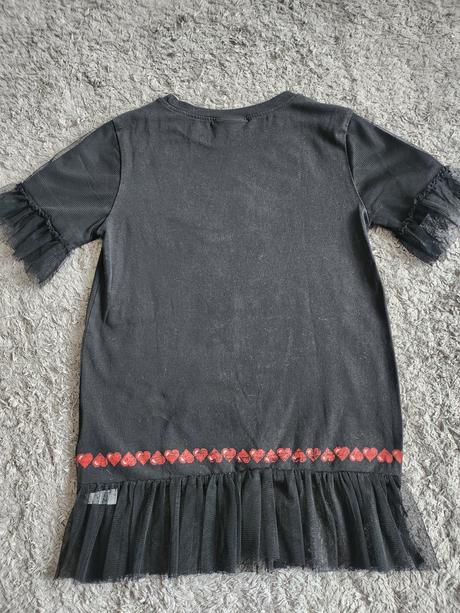 Čierne tricko/ tunika, coccodrillo,140