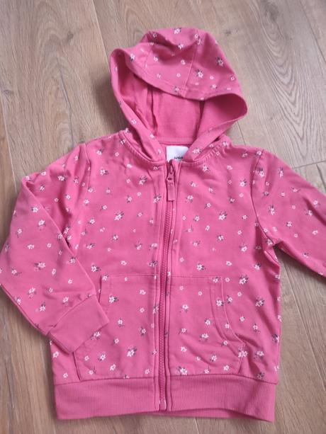Kvietkovaná mikina (veľkosť 110/116), sinsay,110