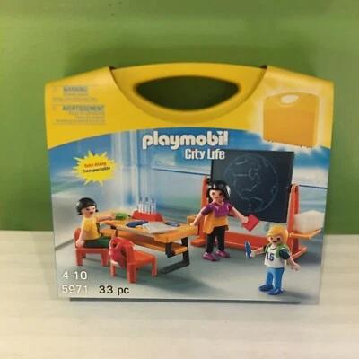 Playmobil 5971 škola v kufriku, 