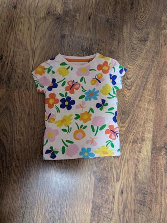 Tričko kvetinky, f&f,104