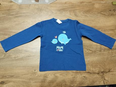 Tričko s dlhým rukávom zn. garnamama v. 116, 116