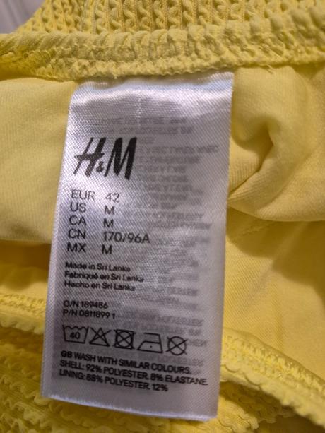Pekne plavky, h&m,m