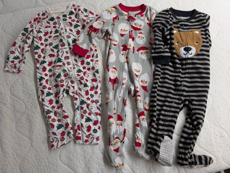 Overal carters flisovy vianocny, carter's,80