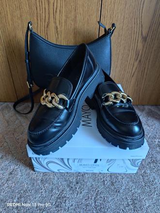 Štýlové mokasíny, deichmann,39