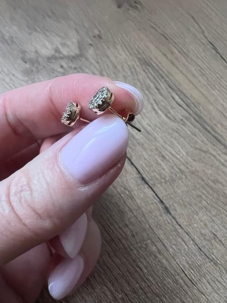 Pozlátené náušnice, 