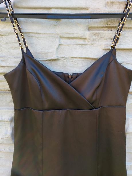 Orsay spoločenské čierne dlhé šaty, orsay,36