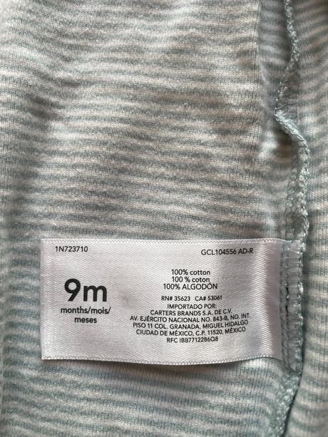 Bavlnene pyzamka carters, carter's,74