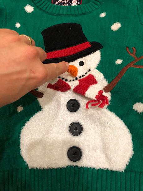 Vianočný svetrík/pulover, f&f,104