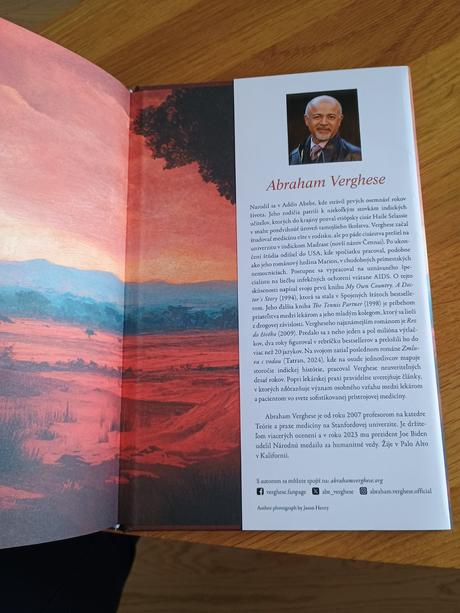 Abraham verghese rez do živého, 