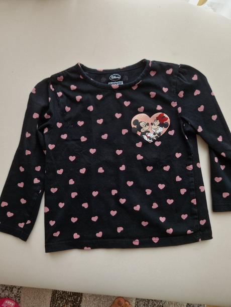 Tričká s dlhým rukávom 2ks- č.104, disney,104
