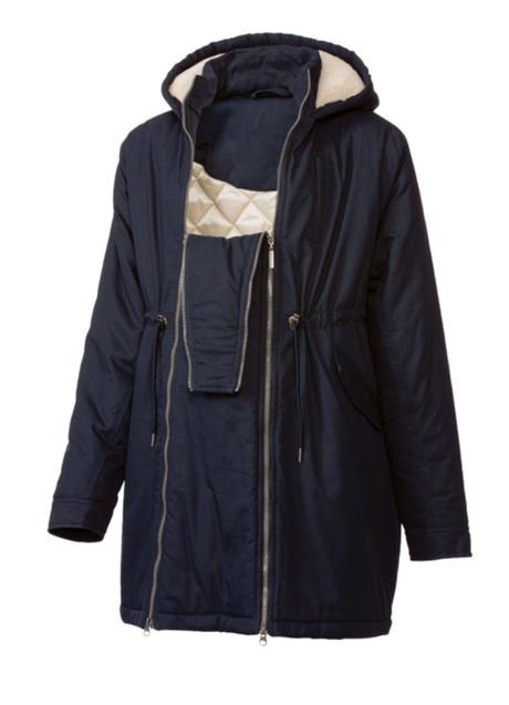 Bunda na nosenie babätka, s