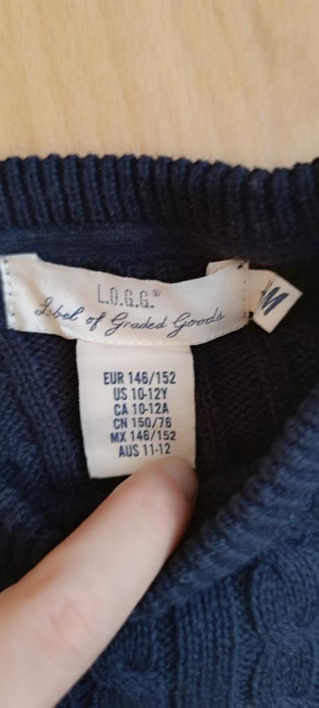 Pulóver, h&m,146