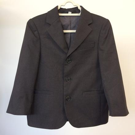 Sako čierne elegantné chlapčenské c&a č.104, 3-4y, c&a,104