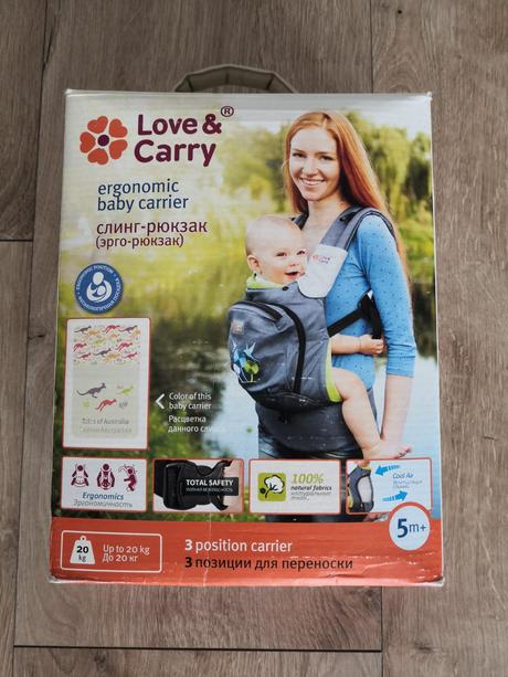 Ergonomické nosítko love & carry, love & carry