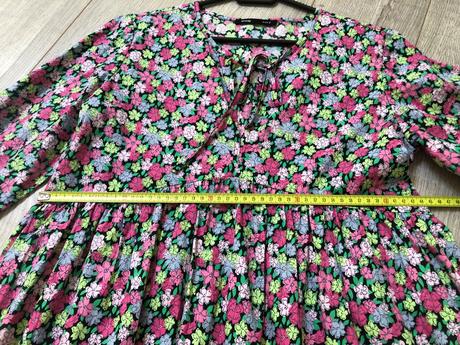 Damske/dievčenské kvetované saty s, sinsay,s