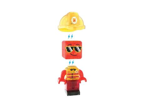 Magna-tiles fire rescue,