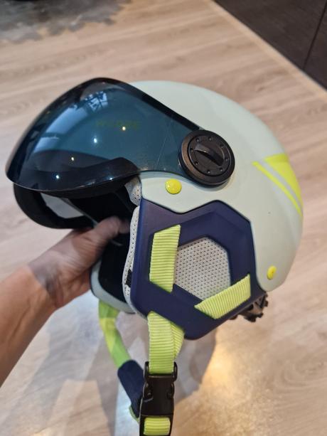 Lyžiarska prilba s okuliarmi s, alpina sports,s